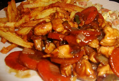 Frango Xadrez